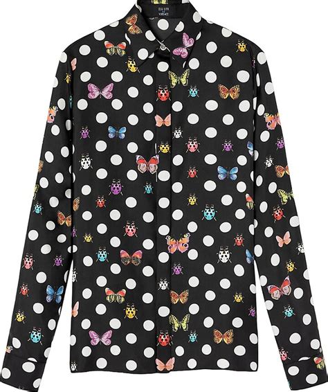 versace butterfly rhinestone top|Shop Versace La Vacanza Butterfly Silk Shirt .